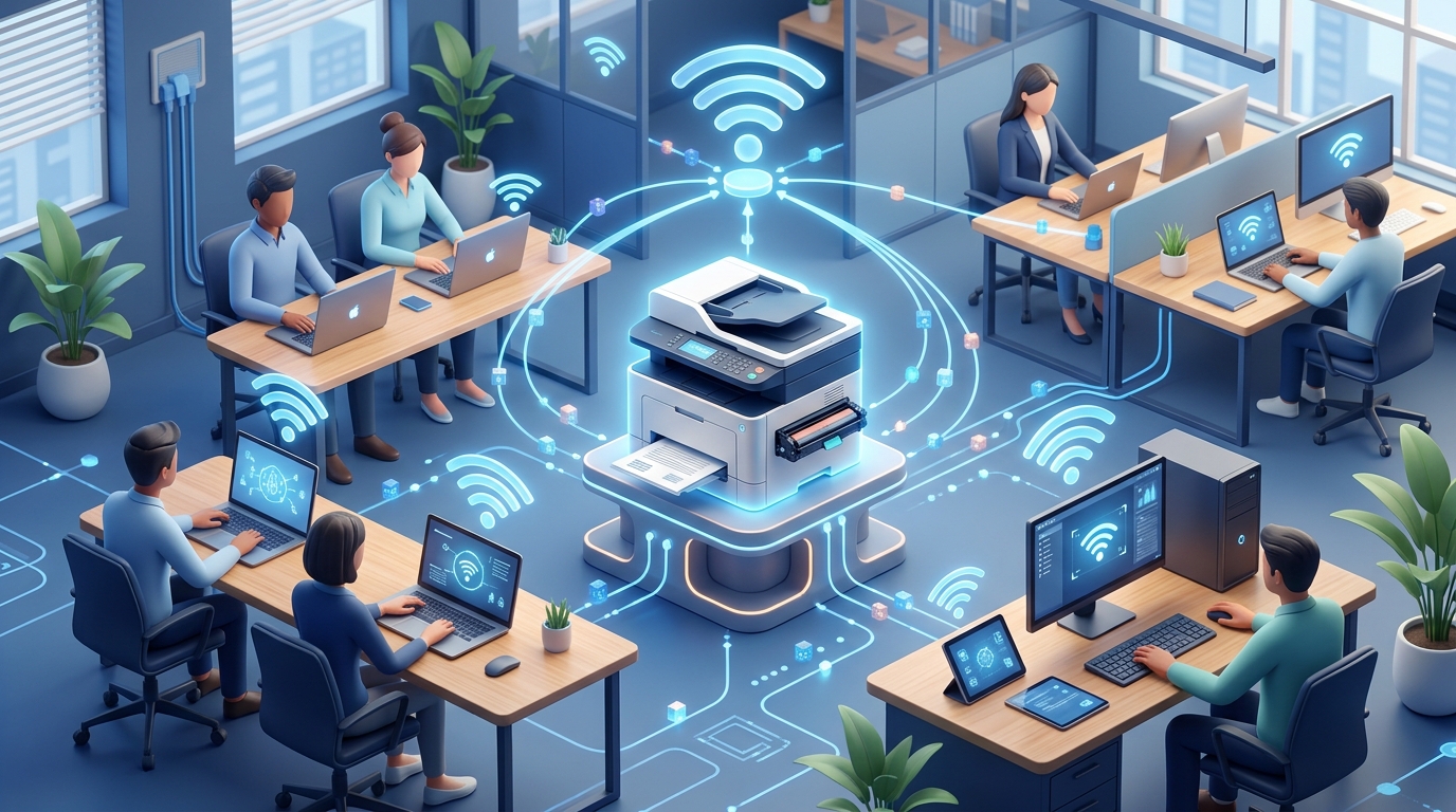 Wireless printer fails to communicate with your laptop